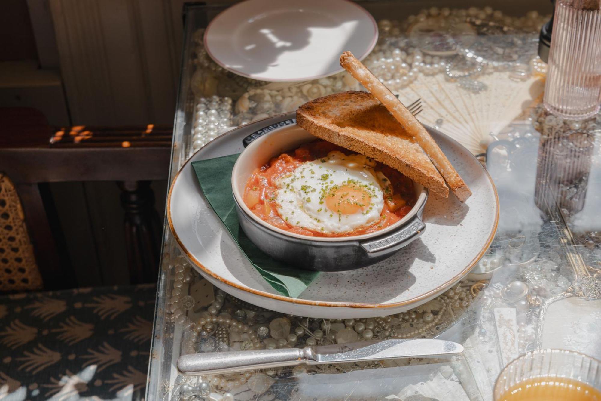 No 15 By Guesthouse, Bath Luaran gambar Baked beans with egg